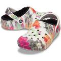 Kinder Crocs Classic Lined Tie-Dye Clogs Blotched Tie Dye für Kinder