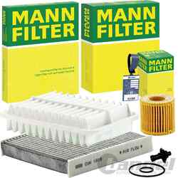 MANN FILTER INSPEKTIONSPAKET SET passend für TOYOTA AVENSIS T27 1.6+1.8+2.0 08-