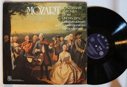 Wolfgang Amadeus Mozart Konzertante Sinfonien KV 364 Und KV 297b GER LP 1979