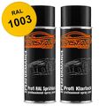 RAL 1003 Signalgelb und hochglanz Klarlack Spraydose (jew. 400 ml)