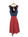 GAMSBOCK Dirndl Trachtenkleid 40 M blau rot