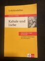 Lektürehilfen Friedrich Schiller "Kabale und Liebe" von ... | Buch | Zustand gut