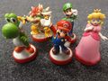 Nintendo Amiibo Super Mario Collection 5 Figuren Yoshi Mario Luigi Bowser Peach