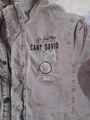 Camp David Winterjacke Beige Grau grün in XXXL, Jacke 