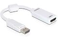 Adapter Delock Displayport -> HDMI St/Bu weiß 61767