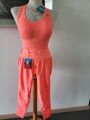 NEU Set Oceans Apart  Gr M   Leggings und  Bustier  Top Sunset Coral Pink Orange