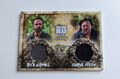 The Walking Dead Season 8 Dual Relic Card DC-LR Rick & Daryl #22/25