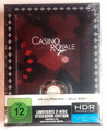 James Bond 007 Casino Royale [4K UHD Blu-ray & Blu-ray im Steelbook/Neu/OVP]