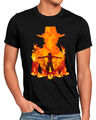 Fire Fist Herren T-Shirt piece manga japan