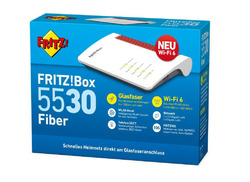 AVM FRITZ!Box 5530 Fiber Glasfaser Wi-Fi 6 bis zu 1.000 MBit/s AON - Vergilbt