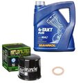 Kawasaki Z 750 J ZR750JJA Bj. 2004, MANNOL 10W40 4L, HiFlo Ölfilter Set