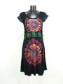 DESIGUAL KLEID GR M / MEHRFARBIG MIT MUSTER & NEU    ( M 2926 )