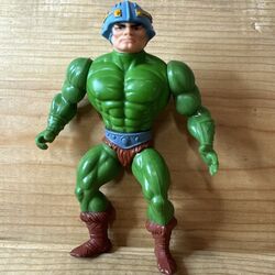 Figurine articulée vintage He-Man MOTU Man at Arms 1981 Masters of the Universe