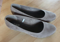 Damen Schuhe Gr. 41 Pumps Keilpumps Keilabsatz Hellbraun