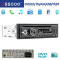 Autoradio Mit CD DVD Player MP3 USB Bluetooth FM AUX Eingang Radio Single 1 DIN