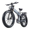 26Zoll 1000W Elektrofahrrad 48V 20Ah FatTire Mountainbike Offroad EBike Klapprad