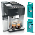 Siemens TQ517D03 Kaffeevollautomat 15 bar EQ.500 inkl. Reinigungsset Entkalkung