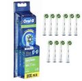 Oral-B CrossAction Aufsteckbürsten 10x Zahnbürstenaufsatz CleanMaximiser weiß