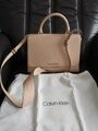 Calvin Klein Tasche Beige Top Zustand 