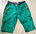 KangaROOS Jungs Shorts Bermudas Sommer Hose grün orange Gr. 146 sehr schön