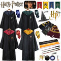 Harry Potter. Kostüm Robe Mantel Umhang Krawatte Gryffindor Slytherin Ravenclaw