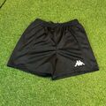 Kappa Shorts Schwarz kurze Hose Sporthose Sweatpants Sport Damen Herren Größe L