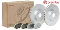 Brembo KT10031 Bremsensatz für Scheibenbremse Bremsen komplett Set 