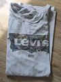 T Shirt Levis Gr XL Herren weiß mit Frontprint