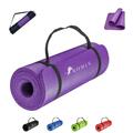 60 x 183 cm Yogamatte 15 mm dick rutschfest Fitnessstudio Übung Fitness Pilates Trainingsmatte