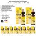 Bach RESCUE® Tropfen - Natürliche Stresslinderung mit 5 Blütenessenzen 10x10ml