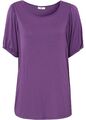 Neu Shirt mit Fledermausärmeln Gr. 36/38 Ultraviolett Damenshirt Bluse Oberteil