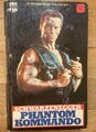 Arnold Schwarzenegger - Phantom Kommando - VHS Kassette - FSK 18