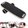 Balance Board aus Holz mit Rolle & rutschfester Decke Surfen Balancieren Gymnastik Trainer