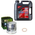 BMW K 75 S ABS 75/K569 Bj. 1988, LIQUI MOLY 10W-40 Race 4L, HiFlo Ölfilter Set