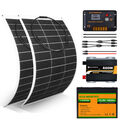 200W 500W 800W flexibel Solarpanel Kit Solaranlage Komplettpaket fur RV