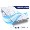 Kaltschaumtopper CloudComfort Cool 80 x 200 cm H2/H3, Höhe 7 cm, Härtegrad H2/H3