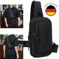 Herrentasche Brusttasche Crossbody Sling Bag Männer Schultertasche Umhängetasche