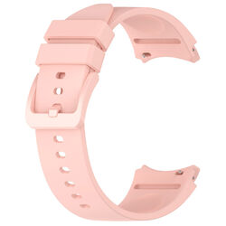 Silicone Strap Smart Watch Band for Samsung Galaxy Watch 6 5 4 Band (Pink)