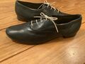 Lloyd Gr. 42 Damen Halbschuhe Ballerinas Slipper Loafers Leder schwarz 