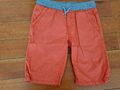 Kurze Hose Junge Gr.128 Shorts orange Zustand *gut*