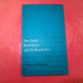 Buch: Herr Biedermann und die Brandstifter, von Max Frisch, Suhrkamp Verlag