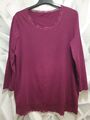 T-Shirt Damen, Lila  Gr. 52/54