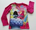 Trolls - pink Top Shirt langarm Oberteil Pullover Mädchen 104 116 128 140 152