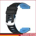 Silicone Smart Watch Band Double Color Wrist Strap for Garmin Forerunner 920XT /