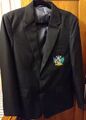 David Luke Carterton High School schwarze Jungen Blazer Jacke mit Wappen 36 Zoll 0164