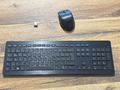 HP Tastatur + Maus Wireless Premium kabellos USB Dongle schwarz