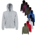 Fruit of the Loom Classic Hooded Sweat Jacket Herren Kapuzen Jacke