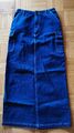 Original 90er Jahre Vintage Maxi Cargo Jeansrock Gr. 34/36 Dunkelblau