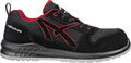 albatros bequemer Sicherheitsschuh CLIFTON LOW S3 schwarz/rot 36 - 47