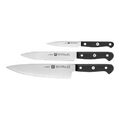 4009839377389 ZWILLING 36130-003-0 Set de 3 Couteaux, Acier Inoxydable, Noir, 34